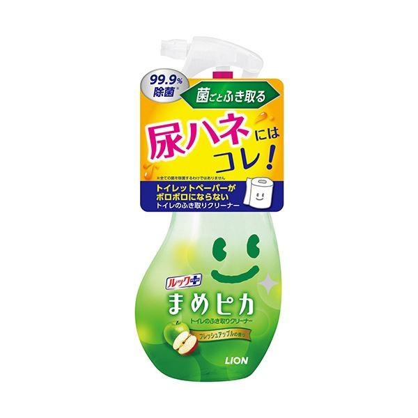 (まとめ) ライオン ルック まめピカ トイレのふき取りクリーナー 本体 210ml 1本 〔×30セット〕 代引不可