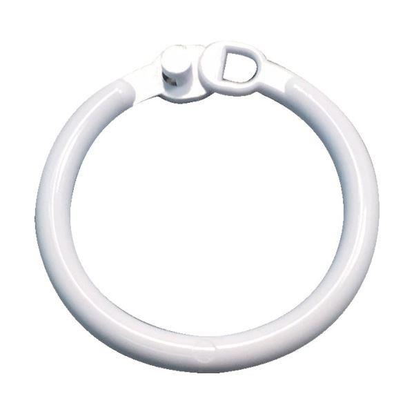 (まとめ) TRUSCO 樹脂製カードリング3.5mm×Φ25mm TKRJ-25 1パック（10個） 〔×30セット〕 代引不可