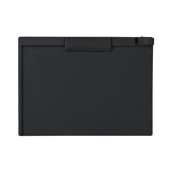 (まとめ) セキセイ クリップボード A4ヨコ SSS-3057P-60ブラック 1枚 〔×30セット〕 代引不可