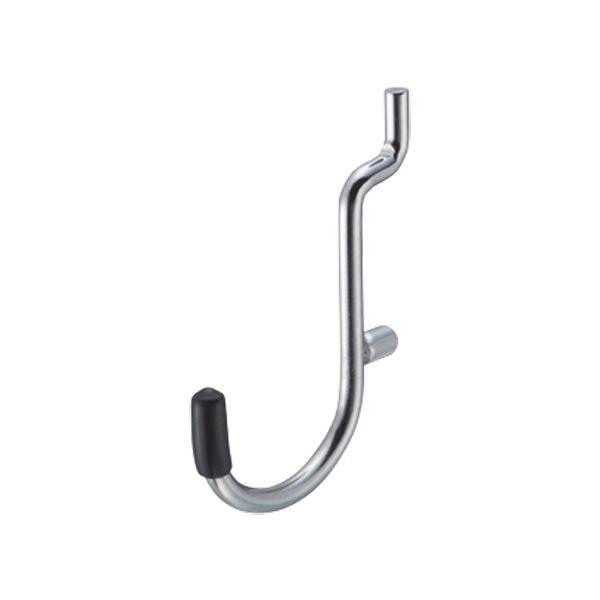 (まとめ) 光 パンチングボードパーツ フックBキャップ黒 PBBF-21 1パック（4個） 〔×50セット〕 代引不可