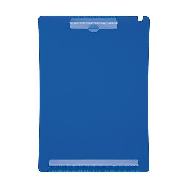 (まとめ) ライオン事務器 アンケートボードA4タテ ブルー QB-220 1枚 〔×50セット〕 代引不可