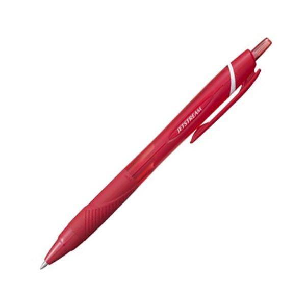 (まとめ) 三菱鉛筆 油性ボールペン ジェットストリーム カラーインク 0.7mm 赤 SXN150C07.15 1本 〔×100セット〕 代引不可