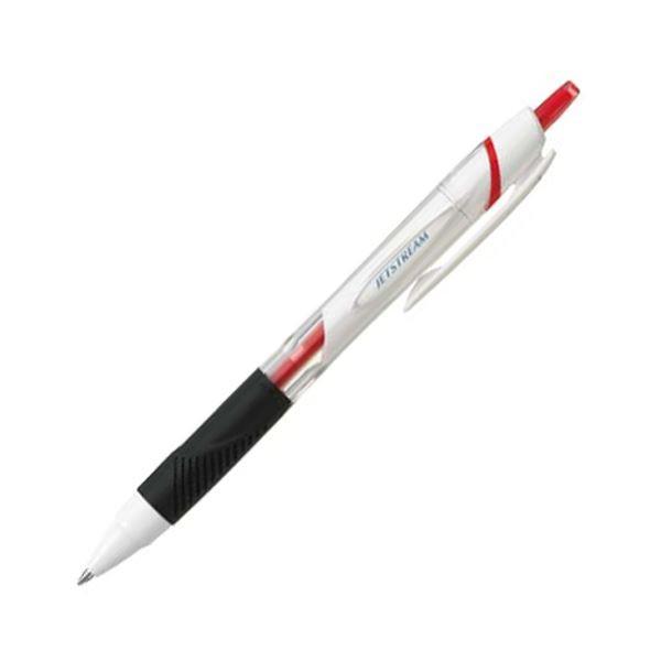 (まとめ) 三菱鉛筆 油性ボールペン ジェットストリーム 0.5mm 赤 SXN15005.15 1本 〔×100セット〕 代引不可