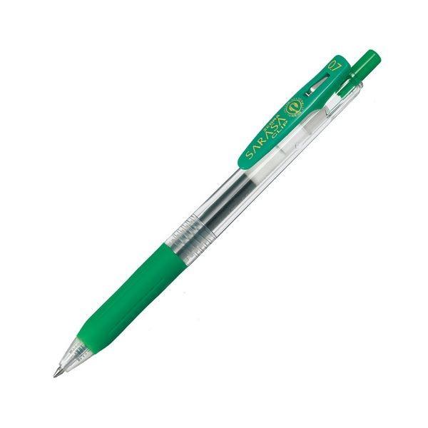 ZEBRA - (まとめ) ゼブラ ゲルインクボールペン サラサゼムクリップ 0.7粍 緑 JJB15-G 1本 〔×100仕かける〕 代引不可