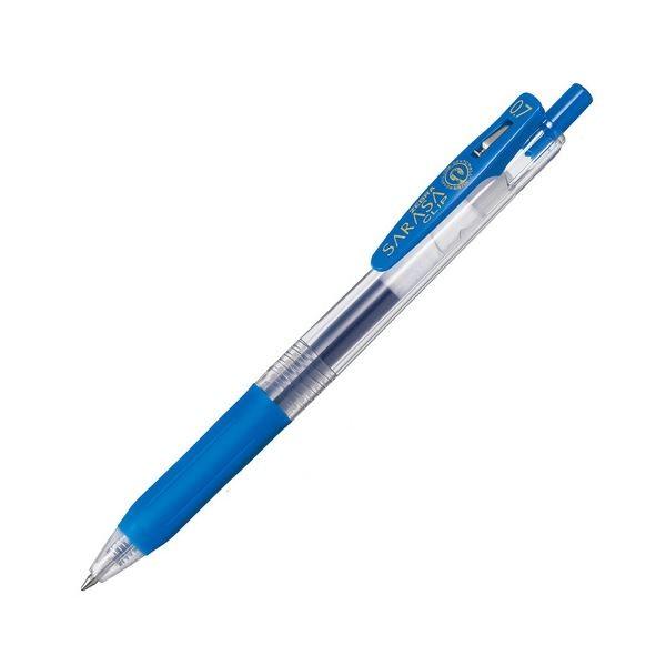 (まとめ) ゼブラ ゲルインクボールペン サラサクリップ 0.7mm コバルトブルー JJB15-COBL 1本 〔×100セット〕 代引不可