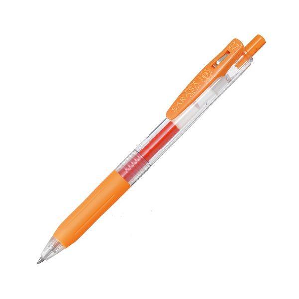 (まとめ) ゼブラ ゲルインクボールペン サラサクリップ 0.7mm オレンジ JJB15-OR 1本 〔×100セット〕 代引不可