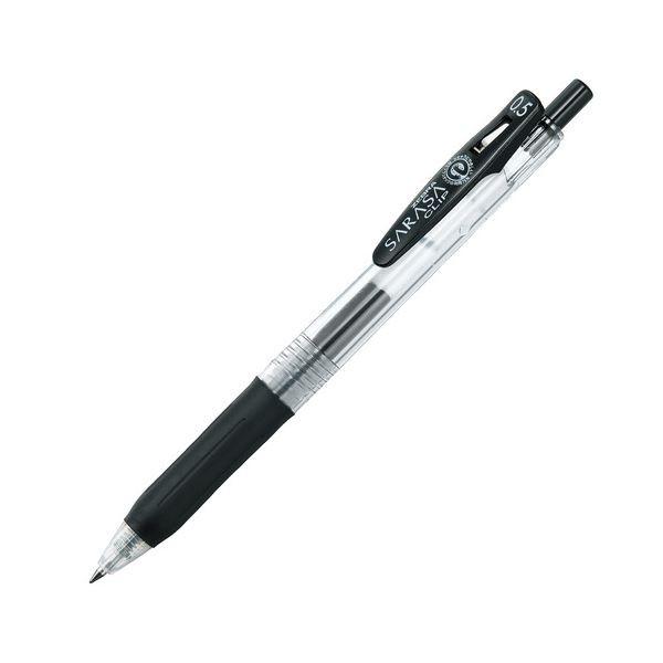 (まとめ) ゼブラ ゲルインクボールペン サラサクリップ 0.5mm 黒 JJ15-BK 1本 〔×100セット〕 代引不可