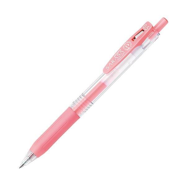 (まとめ) ゼブラ ゲルインクボールペン サラサクリップ 0.5mm ミルクレッド JJ15-MKR 1本 〔×100セット〕 代引不可
