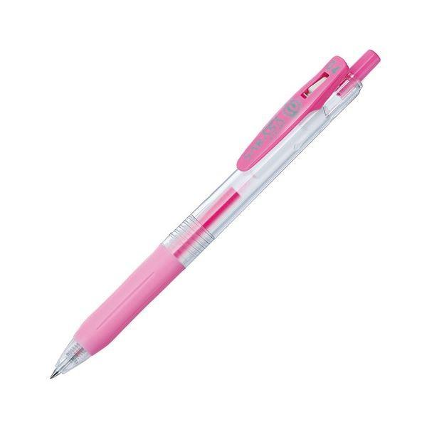 (まとめ) ゼブラ ゲルインクボールペン サラサクリップ 0.4mm ライトピンク JJS15-LP 1本 〔×100セット〕 代引不可