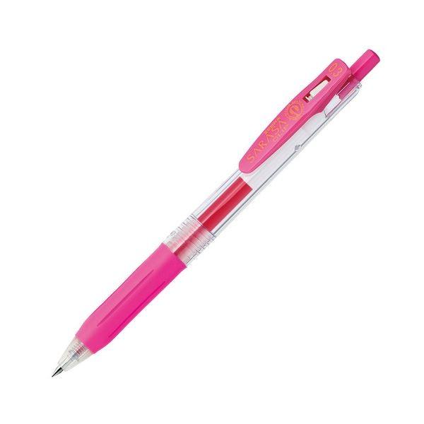 ZEBRA - (まとめ) ゼブラ ゲルインクボールペン サラサゼムクリップ 0.3粍 さくら色 JJH15-P 1本 〔×100仕かける〕 代引不可