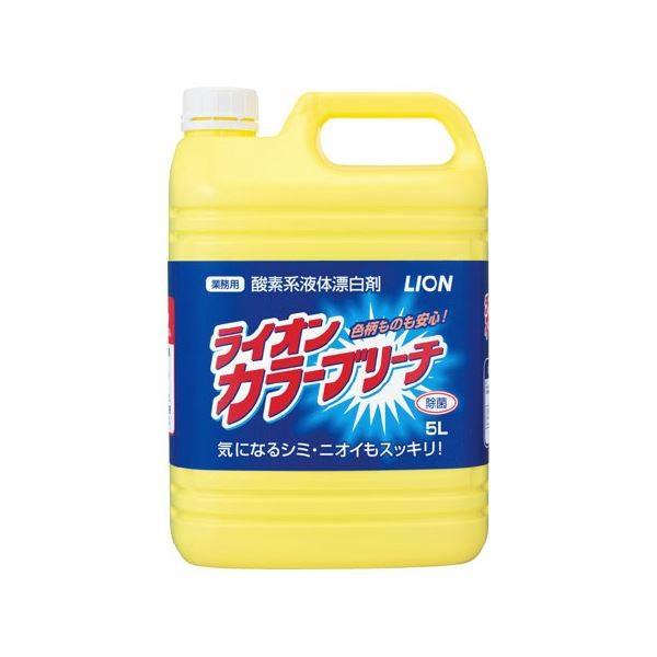 （まとめ）ライオン カラーブリーチ 5L×3本〔×2セット〕 代引不可