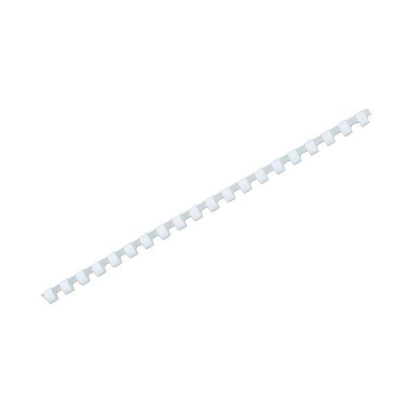 アコ・ブランズプラスチックリング・ワイドバック A4長辺20穴用 直径8mm 白 PR0820A4Z-WH 1箱（100本） 代引不可