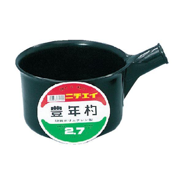 （まとめ）DICプラスチック 豊年杓#2.7柄なし SK-2.7 1個〔×10セット〕 代引不可