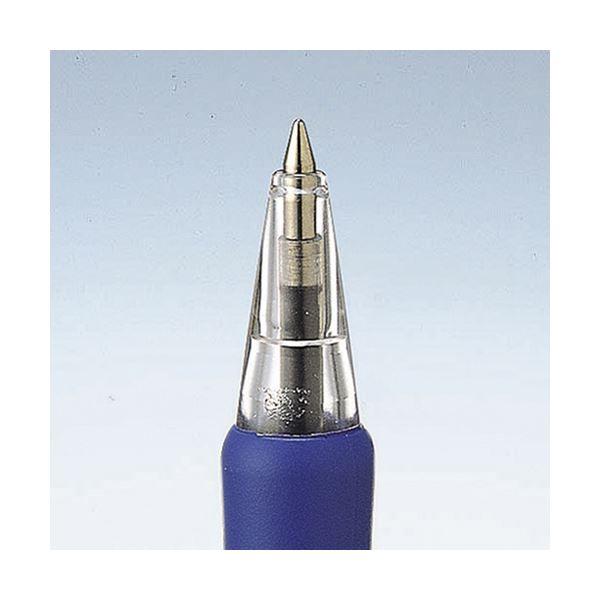 （まとめ）コクヨ 再生樹脂ボールペン（パワーフィット）0.7mm 青 PR-100B 1セット（10本）〔×10セット〕 代引不可の画像