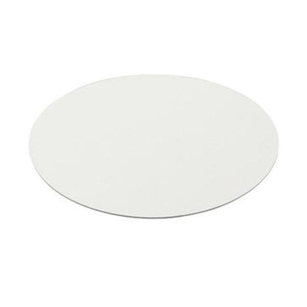 （まとめ）TANOSEE ペーパーコースター無地（丸）厚さ1mm 1パック（100枚）〔×20セット〕 代引不可