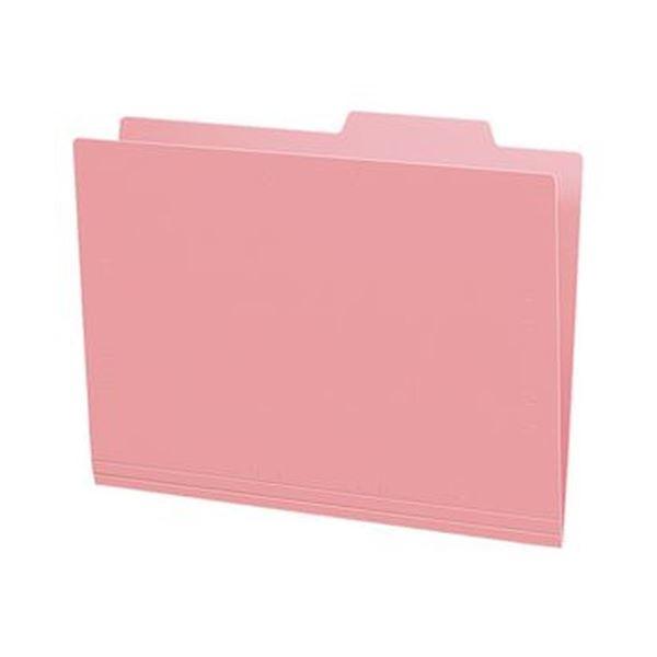 （まとめ）コクヨ 個別フォルダー（カラー・PP製）A4 ピンク A4-IFH-P 1パック（5冊）〔×20セット〕 代引不可