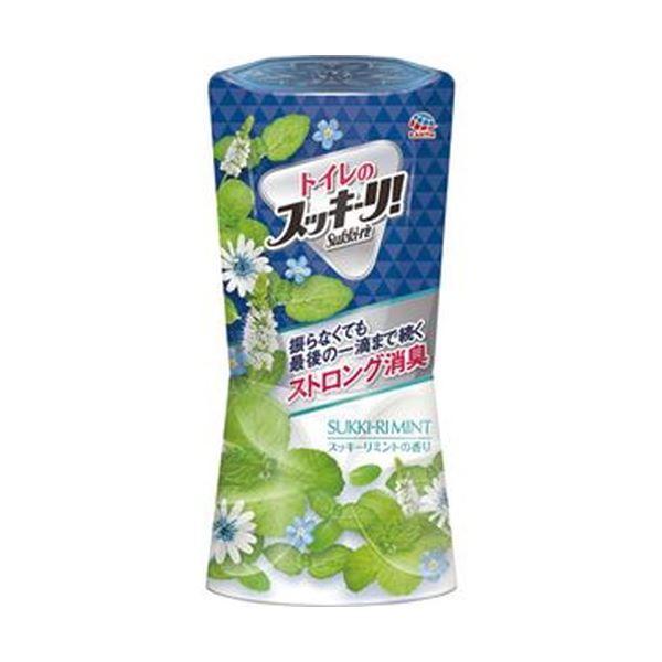 （まとめ）アース製薬 トイレのスッキーリ スッキーリミント 400ml 1セット（3個）〔×10セット〕 代引不可