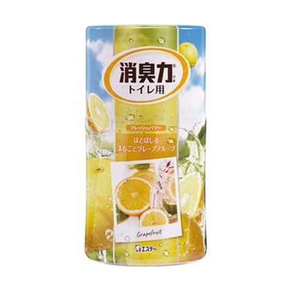 （まとめ）エステー トイレの消臭力 グレープフルーツ 400ml 1セット（5個）〔×10セット〕 代引不可