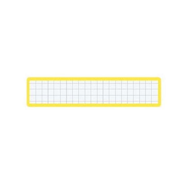 （まとめ）コクヨ マグネット見出し19×105mm 黄 マク-411Y 1セット（10個）〔×10セット〕 代引不可