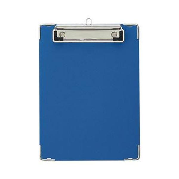 （まとめ）TANOSEE 用箋挟 A5タテ ブルー 1セット（20枚）〔×3セット〕 代引不可