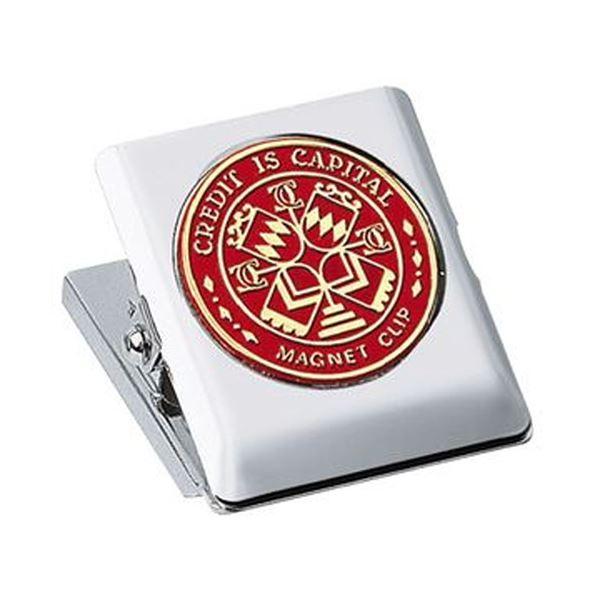 （まとめ）コクヨ マグネットクリップ 大口幅44mm 赤 クリ-63NR 1セット（10個）〔×3セット〕 代引不可