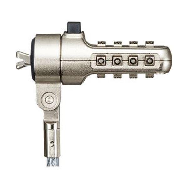 （まとめ）サンワサプライ小型セキュリティスロット対応ダイヤル式セキュリティ SLE-36S 1個〔×3セット〕 代引不可_1
