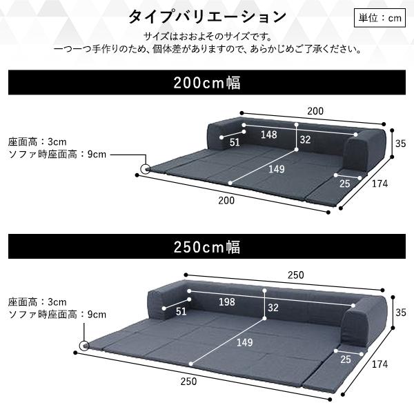 日本製 フロアソファー フロアマット付き〔Mサイズ アッシュ 日本製 フロアソファー フロアマット付き〔Mサイズ アッシュ