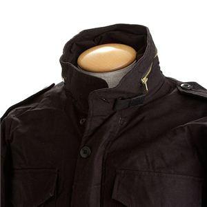 米軍 M-65 フィールドジャケット ブラック S 〔 レプリカ 〕 代引不可