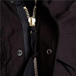 米軍 M-65 フィールドジャケット ブラック S 〔 レプリカ 〕 代引不可