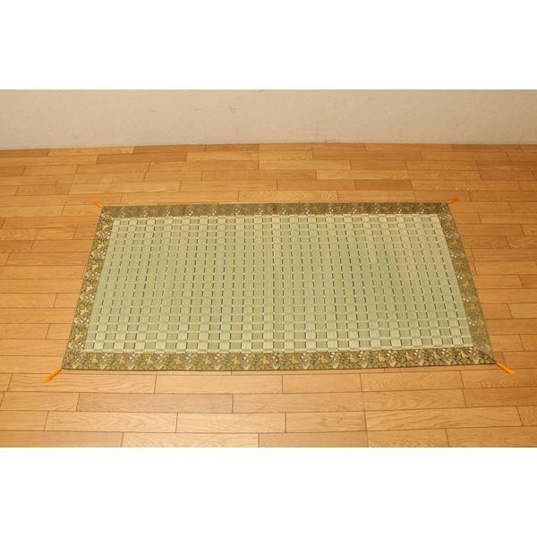 純国産/日本製 掛川織 い草御前（仏前）ござ 『松川』 約88×120cm 代引不可