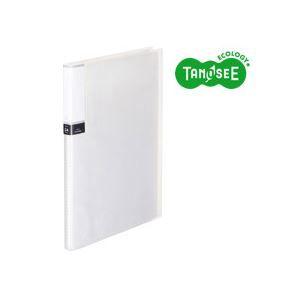 （まとめ）TANOSEE クリアブック（透明表紙） A4タテ 24ポケット クリア 40冊 代引不可
