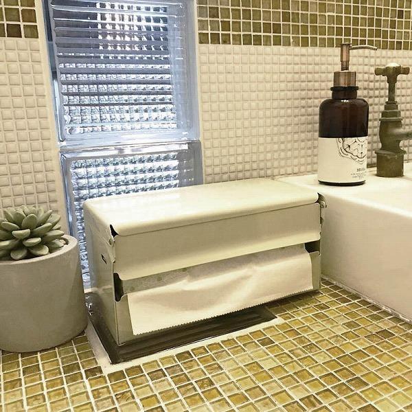 DULTON ダルトン ティッシュケース 壁取り付け 可能 IVORY ティッシュ