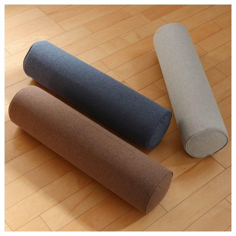 クラスアップ 円柱クッション CN-H75 GR グレー 中国製 代引不可