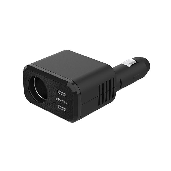 カシムラ ダイレクトタイプ増設ソケット DCx1 USB TYPE-Cx2 PD65W KX