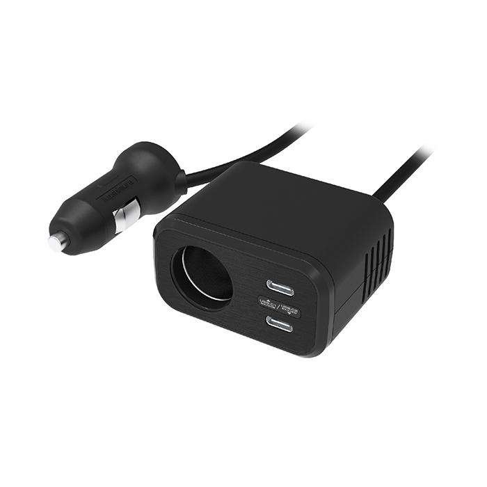 カシムラ セパレート増設ソケット DCx1 USB TYPE-Cx2 PD65W KX-253