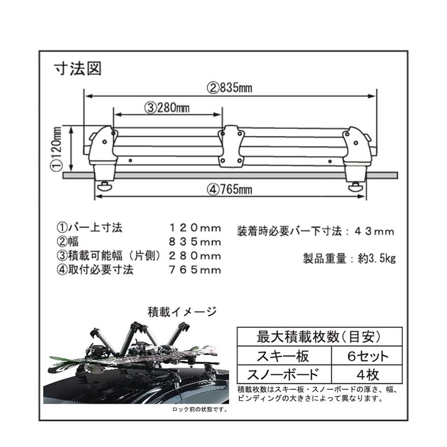 PIAA Terzo テルッツォ スキーキャリア スノボキャリア ガルウイング