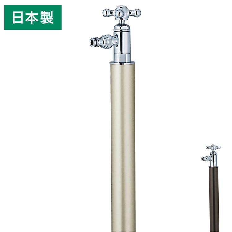 水栓柱 立水栓 フィーノスタンドII ミニ 水受け別売 蛇口付属 ユニソン