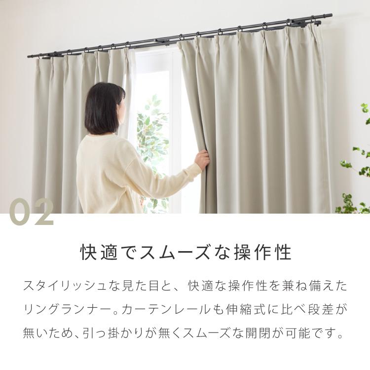 カーテンレール ダブル 1.2m 日本製 TOSO モノ16 正面付け コンパクト