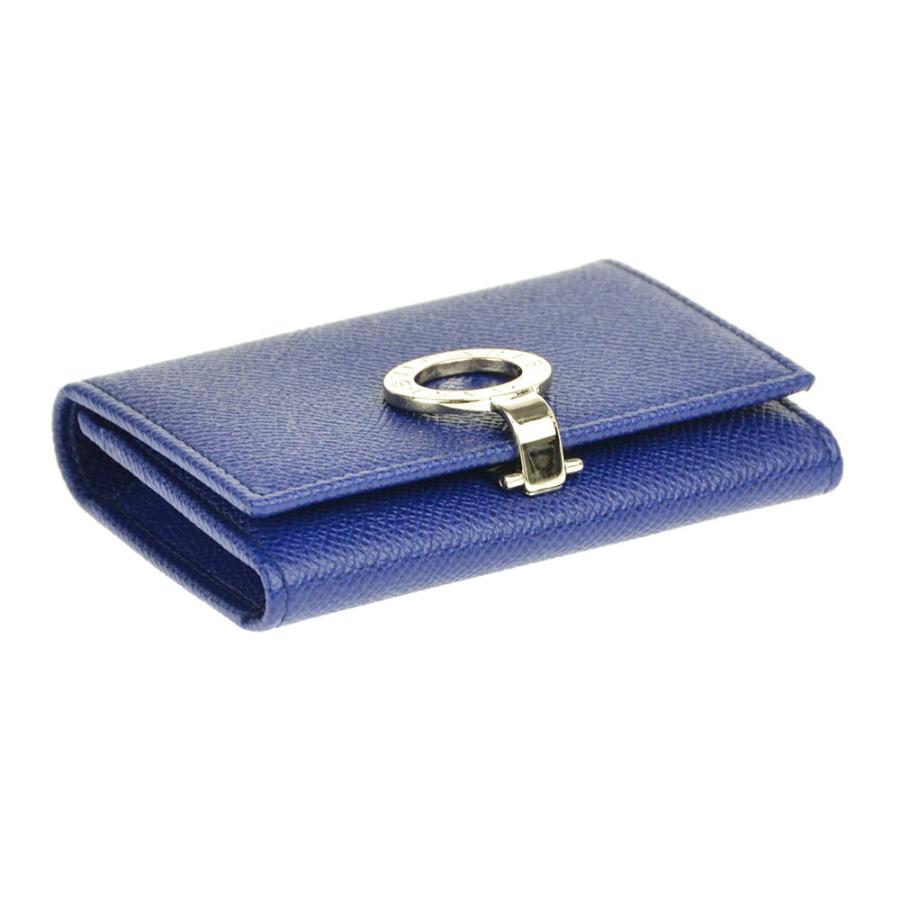 BVLGARI ブルガリ 36322 GRAIN/BLUE DAHLIA カードケース レディース 送料無料｜recommendo｜04