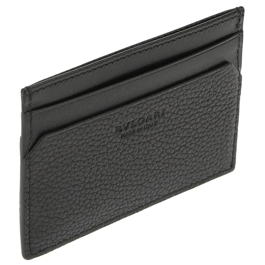 BVLGARI（ブルガリ） 36969 GRAIN/BLK カードケース メンズ 送料無料