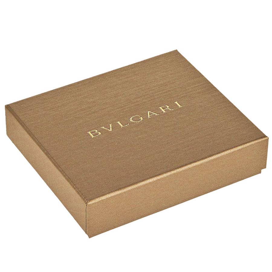 BVLGARI ブルガリ 39324 GRAIN/DENIM SAPPHIRE 二つ折り財布 メンズ 送料無料の画像