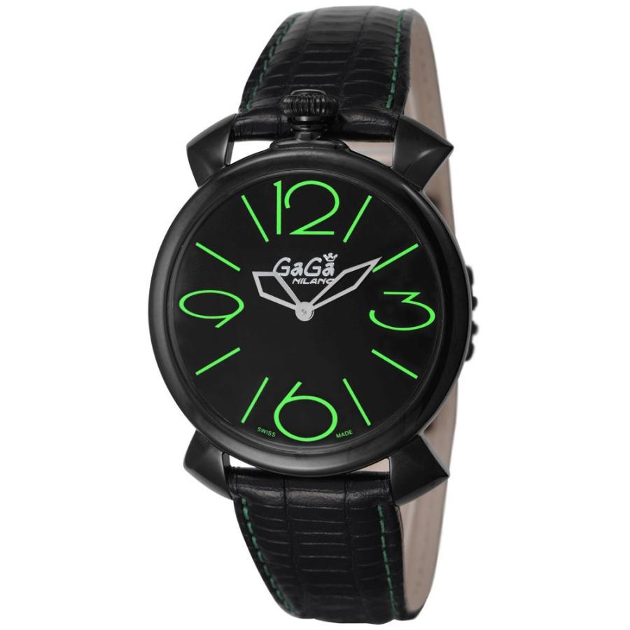 GAGA MILANO ガガ ミラノ MANUALE THIN 46MM 5092.02 腕時計 メンズ 送料無料