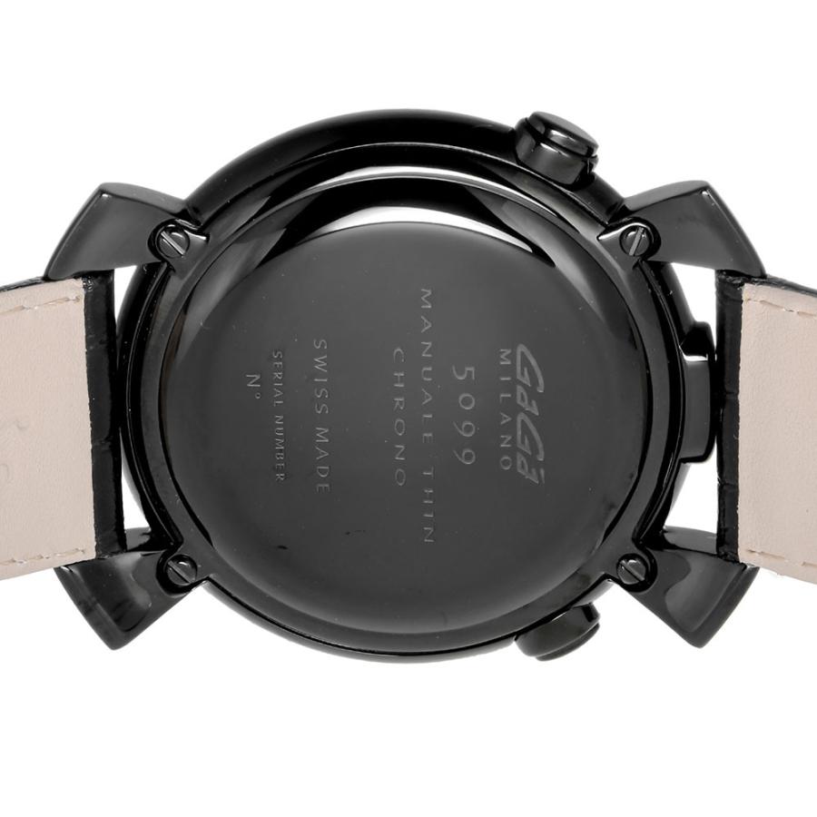 GAGA MILANO ガガ ミラノ THIN CHRONO 46MM 5099.01BK-NEW-N 腕時計 