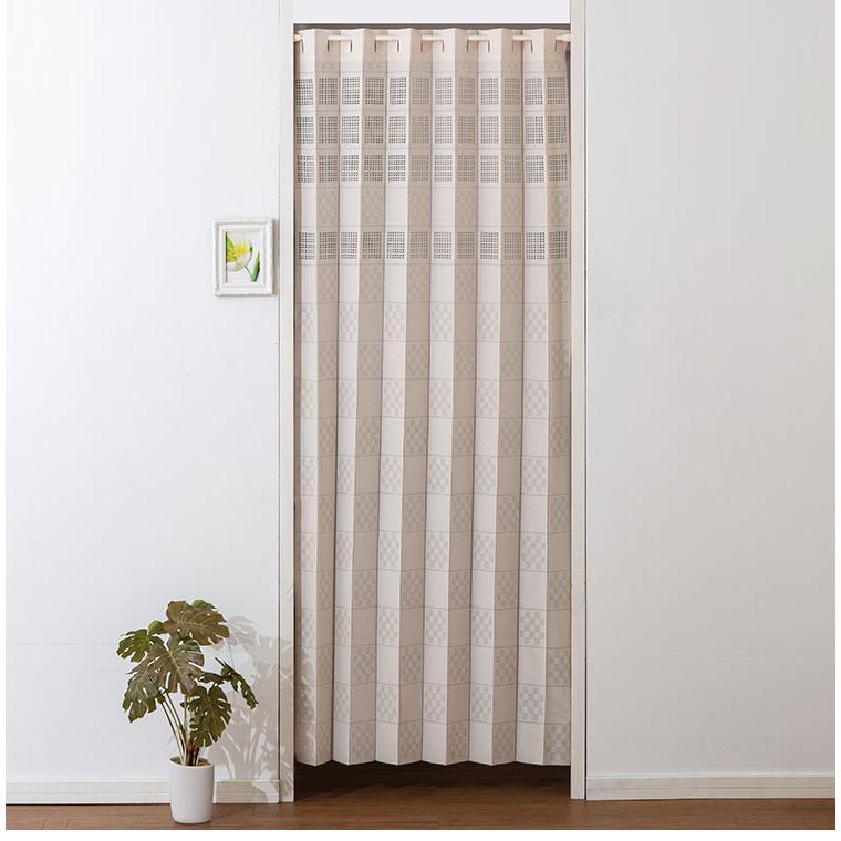 間仕切り アコーディオンカーテン 幅100cm 長さ180cm 日本製 カーテン