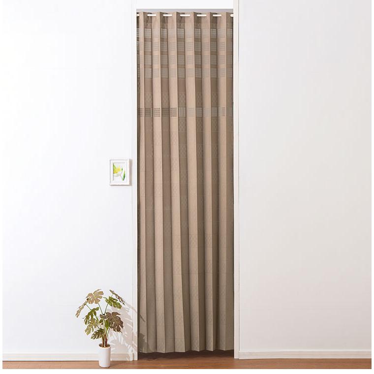 間仕切り アコーディオンカーテン 幅100cm 長さ250cm 日本製 カーテン