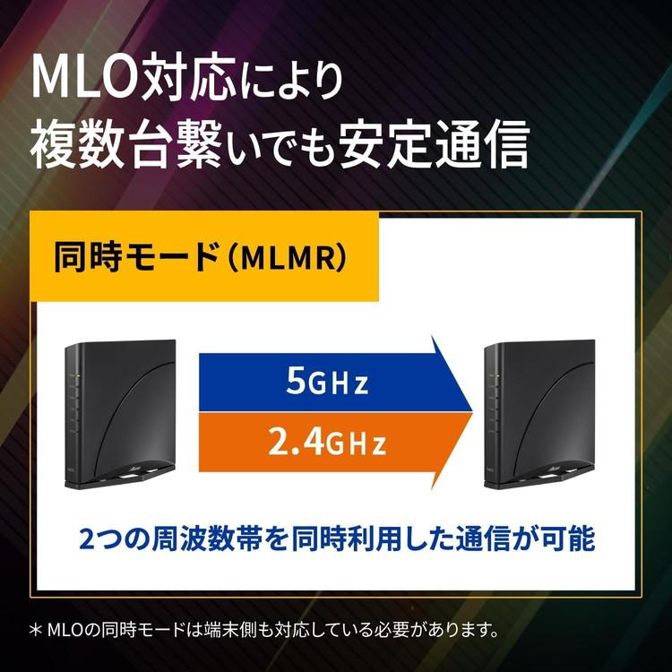 無線LANルータ NEC PA-7200D8BE Aterm Wi-Fi7対応 メッシュ中継機能
