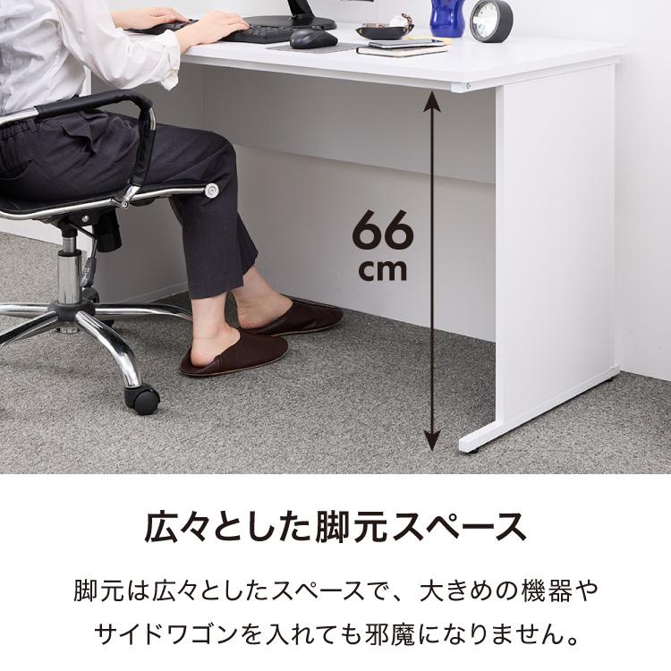 デスク パソコンデスク 幅120cm オフィスデスク 白 ホワイト 平 デスク パソコンデスク 幅120cm オフィスデスク 白 ホワイト 平
