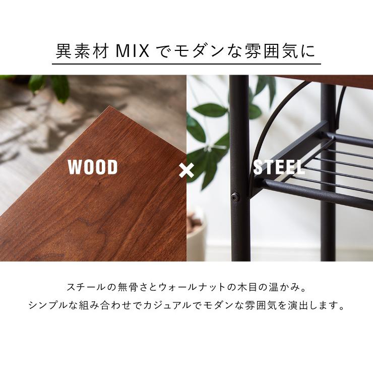 タム カウンターテーブル 単品 TAM-TT 天然木 幅100 奥行き35 100×35