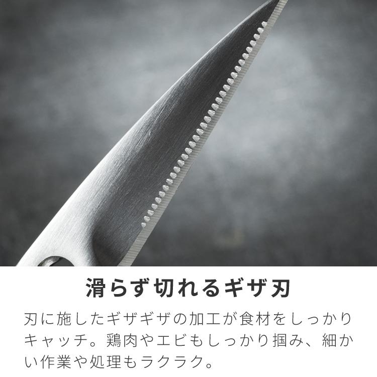 キッチンバサミ 分解 食洗機対応 オールステンレス セパレート