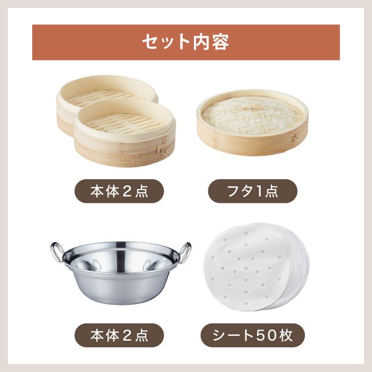 燕三条 ステンレス 鍋セット 蒸し台 中カゴ付き【新品未使用】 日本製 燕三条 ステンレス卓上鍋+蒸しプレート 2点セット 蒸し目皿付き